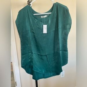 Silky Green Tank top